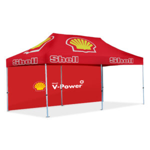 Gazebo 6m Unit, Full Wall, UV Print
