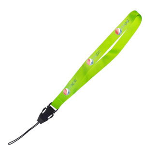 Hi-Viz Lanyard DTF Full Colour Reflective Print S/Sided with Cellphone Clip