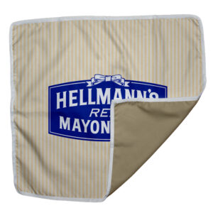 Basil Quick Drying Counter Cloth Printed D/S Binded With Petersham Webbing