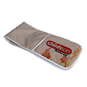 Prickly Heat Resistant Double Oven Glove Printed Onto Durable Fabric