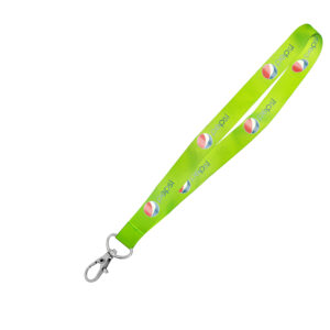 Hi-Viz Lanyard DTF Full Colour Reflective Print D/Sided with Snap Hook