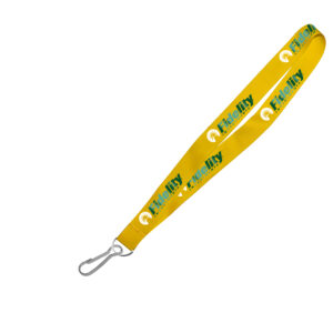 Hi-Viz Lanyard DTF Full Colour Reflective Print D/Sided with Swivel Hook