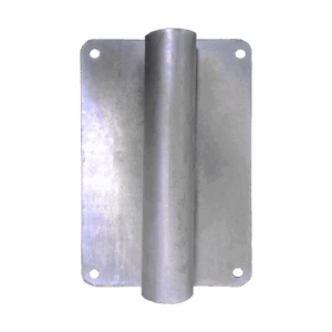 Flagpole 5m with wall bracket select (W1 -W2 -W3) supply only