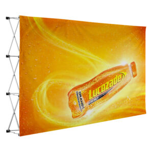 Bannerwall 4.5 x 2.25m, Supplied Complete