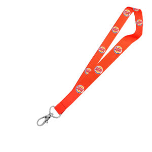 Hi-Viz Lanyard DTF Print D/Sided with Snap Hook