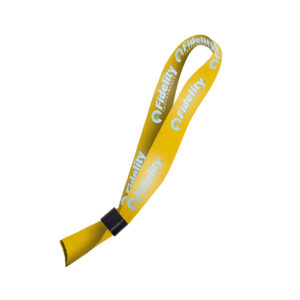 Hi-Viz Event Wristband Silver Reflective Print D/Sided with Barb Buckle