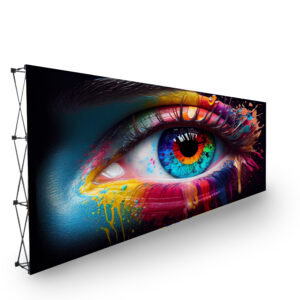 ResiliencePRO Bannerwall 6 x 2.25m, Supplied Complete