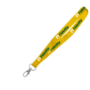 Hi-Viz Lanyard DTF Print D/Sided with Snap Hook