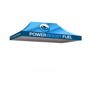 Gazebo 4.5 x 3m Canopy, Dye Sub, Supplied Print Only.