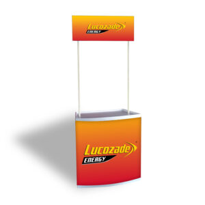 Kiosk Counter with ABS Header & Carry Bag (Vinyl Print)