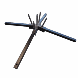 Flag Fountain Cluster Base 5 pole