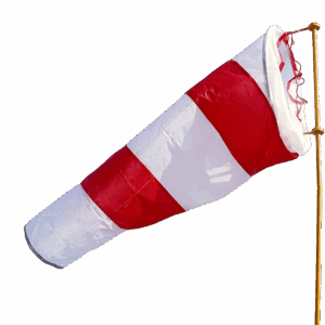 Windsock, 600 x 2700 x 400mm, Bunting Fabric