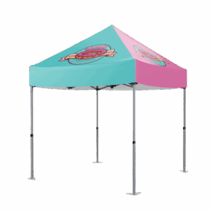 Gazebo 2 x 2m, Dye Sub, Econo Aluminium, Complete