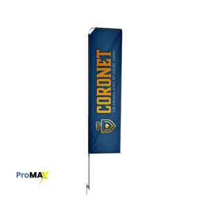 ProMAX Telescopic Banner 3m Double sided,  Complete