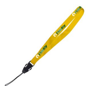 Hi-Viz Lanyard DTF Full Colour Reflective Print S/Sided with Cellphone Clip