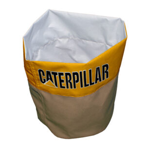 Phoenix Faux Leather/Fabric Mix Laundry Hamper Outer Print