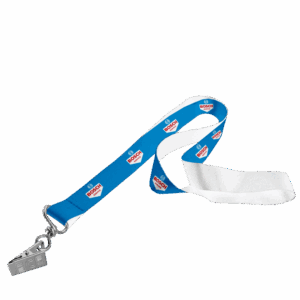 Satin Lanyard S/Sided Print with Crocodile Clip 15 x 950mm