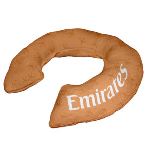 Tulip Travel Pillow Printed Onto Mongolian Fleece