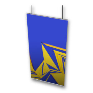 Hanging Banner 0.8 x 2m, Double Sided + Extrusion