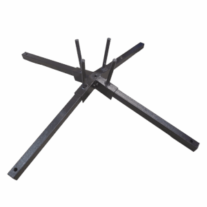 Flag Fountain Cluster Base 4 pole