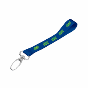 Matte Polyester Wrist Phone Strap D/Sided Print with Lobster Clip 25 x 340mm