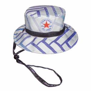 Pitch Perfect Sun Hat With Personalised Branded Petersham Ties And Toggle