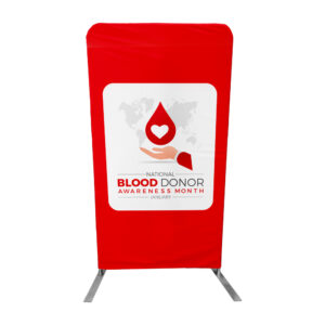 Slimline Bannerwall 0.8 x 2m, Complete