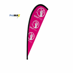 ProMAX Teardrop Banner 4m Single sided, Skin Only, Available in sets of 2