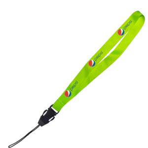Hi-Viz Lanyard DTF Print S/Sided with Cellphone Clip