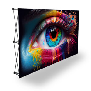 ResiliencePRO Bannerwall 4.5 x 2.25m, Supplied Complete