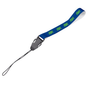 Matte Polyester Wrist Phone Strap S/Sided Print with Cellphone Clip 20 x 340mm
