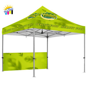 Gazebo 3m Unit, Half Wall, UV Print