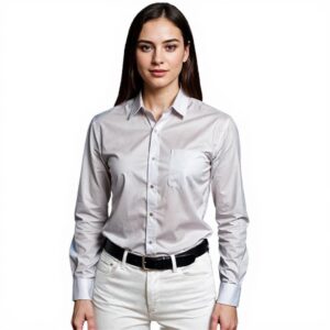 Flux Brushed Cotton Lounge Shirt Ladies