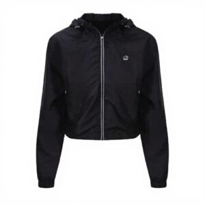 Cropped Rain Jacket Windshield