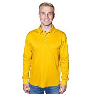 Sea Biscuit Combed Cotton Long Sleeve Golfer