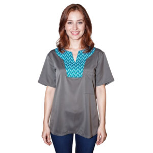 Amhara Shweshwe Scrubs Ladies