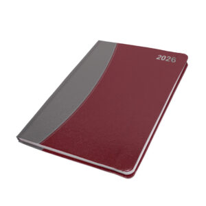A4 Scripta Crescent Two-Tone Diary (Padded Cover)