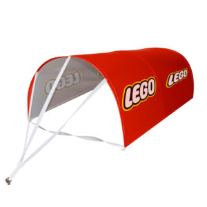 Half Tube Banner 1300 X 650 X 2000mm