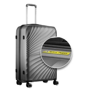 Travelwize Quartz PP 76cm 4-Wheel Spinner Luggage