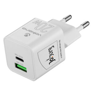 Volkano Dyna Duo 20W PD + QC 3.0 Wall Charger