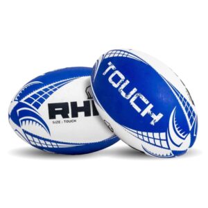 RHINO TOUCH RUGBY BALL Blue