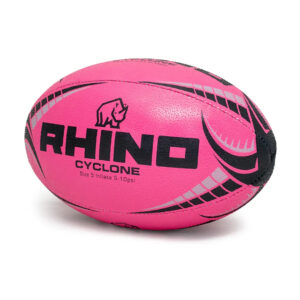 RHINO CYCLONE XV TRAINING RUGBY BALL Pink