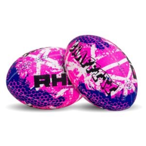 Rhino Graffiti Rugby Ball Pink