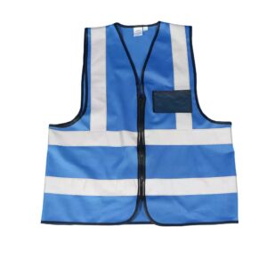 Premium Reflective Vest with Zip & ID