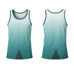 Mens Athletic Crew Neck Vest | Normal Back