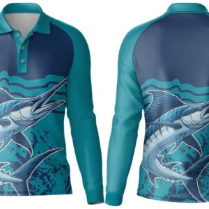 Fishing Golfer Long Sleeve | Raglan Sleeve