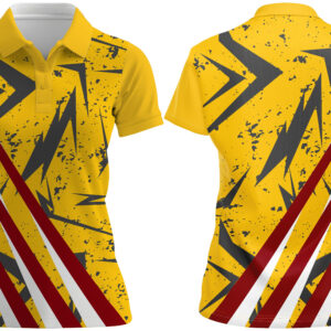 Ladies Netball/Hockey Short Sleeve Golfer | Fitted Sleeve