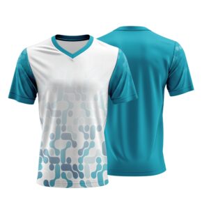 Unisex Dye Sublimated Short Sleeve V-Neck T-Shirt | Sport Tec | Corporate Design