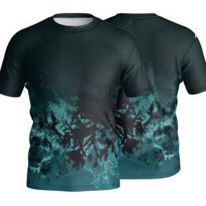 Kid’s Short Sleeve Crew Neck T-Shirt | Birdseye | Camo Design