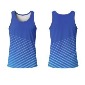 Mens Athletic Crew Neck Vest | Normal Back